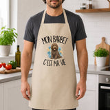 Tablier de Cuisine Mon Barbet c'est ma vie