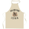 Tablier de Cuisine Mon Cairn Terrier c'est ma vie