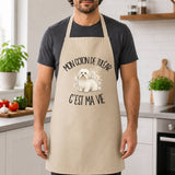 Tablier de Cuisine Mon Coton de Tuléar c'est ma vie