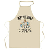 Tablier de Cuisine Mon Fox Terrier c'est ma vie