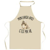 Tablier de Cuisine Mon Lhassa Apso c'est ma vie