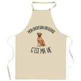 Tablier de Cuisine Mon Rhodesian Ridgeback c'est ma vie
