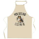 Tablier de Cuisine Mon Shetland c'est ma vie