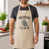 Tablier de Cuisine Mon Nebelung c'est ma vie