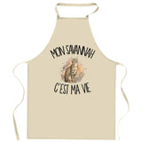 Tablier de Cuisine Mon Savannah c'est ma vie