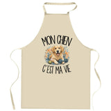 Tablier de Cuisine Mon Chien c'est ma vie