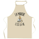 Tablier de Cuisine La marche c'est la vie