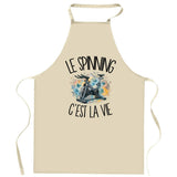 Tablier de Cuisine Le spinning c'est la vie