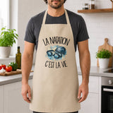 Tablier de Cuisine La natation c'est la vie