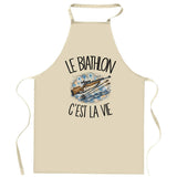 Tablier de Cuisine Le biathlon c'est la vie
