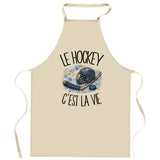 Tablier de Cuisine Le hockey c'est la vie