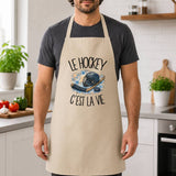 Tablier de Cuisine Le hockey c'est la vie