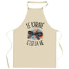 Tablier de Cuisine Le karaté c'est la vie