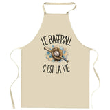 Tablier de Cuisine Le baseball c'est la vie
