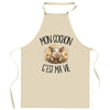 Tablier de Cuisine Mon cochon c'est ma vie