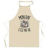 Tablier de Cuisine Mon rat c'est ma vie