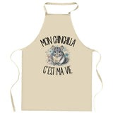 Tablier de Cuisine Mon chinchilla c'est ma vie
