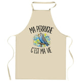 Tablier de Cuisine Ma perruche c'est ma vie