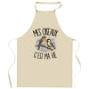 Tablier de Cuisine Mes oiseaux c'est ma vie