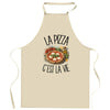 Tablier de Cuisine La pizza c'est la vie
