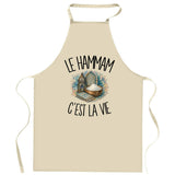 Tablier de Cuisine Le hammam c'est la vie