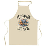 Tablier de Cuisine Mes enfants c'est ma vie