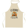 Tablier de Cuisine Les renards c'est la vie