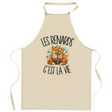 Tablier de Cuisine Les renards c'est la vie