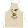 Tablier de Cuisine Les cerfs c'est la vie