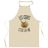 Tablier de Cuisine Les cerfs c'est la vie