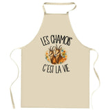 Tablier de Cuisine Les chamois c'est la vie