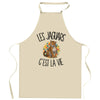 Tablier de Cuisine Les jaguars c'est la vie