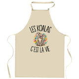 Tablier de Cuisine Les koalas c'est la vie