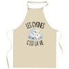 Tablier de Cuisine Les cygnes c'est la vie