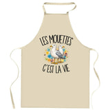 Tablier de Cuisine Les mouettes c'est la vie