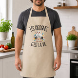 Tablier de Cuisine Les cigognes c'est la vie