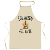 Tablier de Cuisine Être parisien c'est la vie