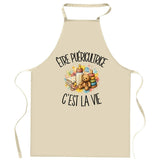 Tablier de Cuisine Être puéricultrice c'est la vie
