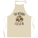 Tablier de Cuisine Être diététicien c'est la vie