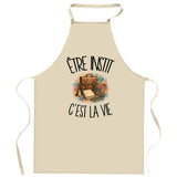 Tablier de Cuisine Être instit c'est la vie
