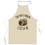 Tablier de Cuisine Être prof d'anglais c'est la vie