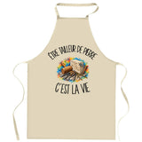 Tablier de Cuisine Être tailleur de pierre c'est la vie