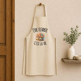 Tablier de Cuisine Être fleuriste c'est la vie