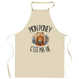 Tablier de Cuisine Mon poney c'est ma vie
