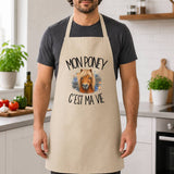 Tablier de Cuisine Mon poney c'est ma vie