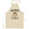 Tablier de Cuisine Mon hamster c'est ma vie
