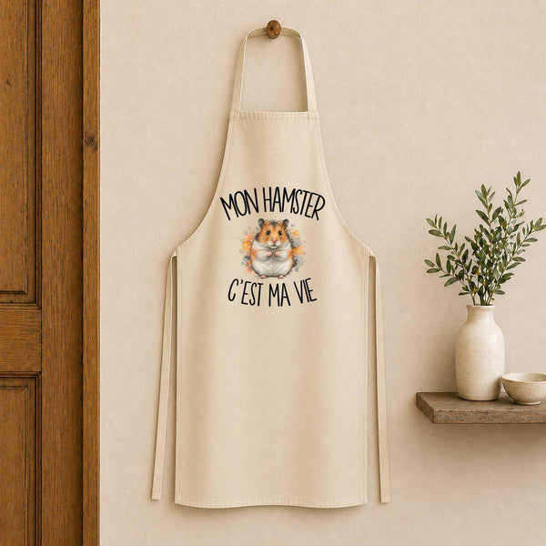Tablier de Cuisine Mon hamster c'est ma vie