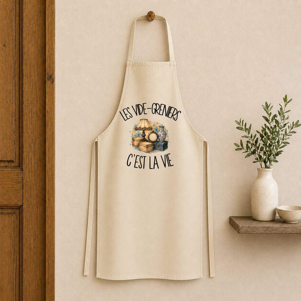 Tablier de Cuisine Les vide-greniers c'est la vie