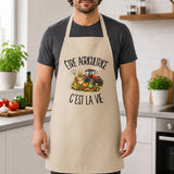 Tablier de Cuisine Être agricultrice c'est la vie