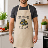 Tablier de Cuisine Être banquière c'est la vie